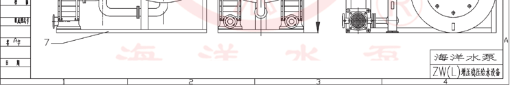 ZW(L)消防增压稳压设备结构示意图 