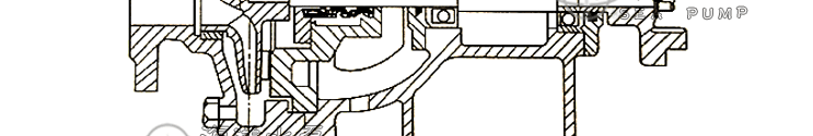 AFB单级单吸悬臂式耐腐蚀泵的结构说明与安装结构图