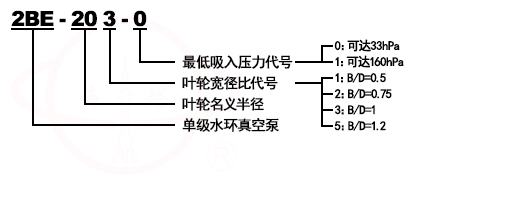 2BE1水环式真空泵型号意义